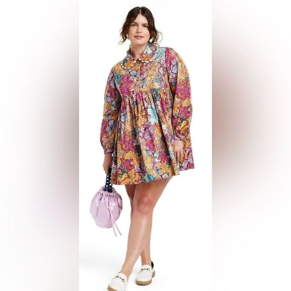 Kika Vargas Size 4X mini dress/tunic (for taller gals) - Picture 1 of 12